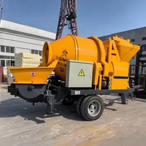 Concrete Mixer With Pump